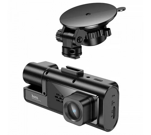 Відеореєстратор Hoco DI60 2-inch display with rear camera (1280+720P) Black