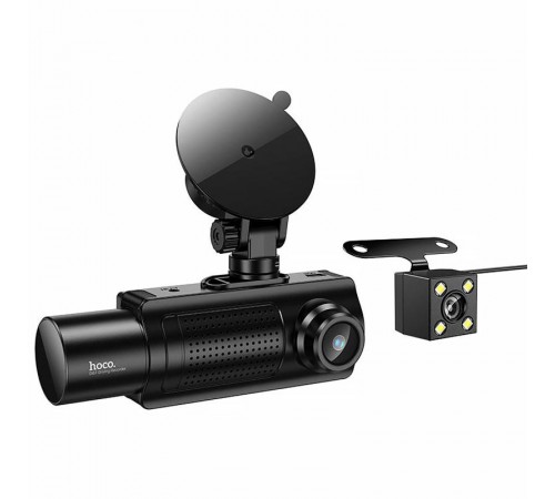 Відеореєстратор Hoco DI61 3.16-inch display with rear camera (1280+720P) Black