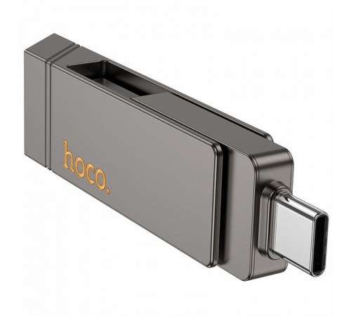 Флеш-накопичувач Hoco UD15 2in1 Type-C USB 3.2 - 32GB Silver