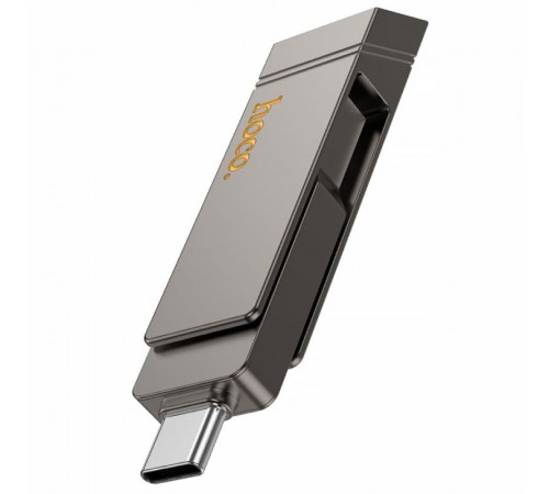 Флеш-накопичувач Hoco UD15 2in1 Type-C USB 3.2 - 32GB Silver