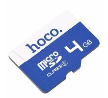 Карта пам'яті Hoco microSDHC 4GB Card Class 6 Blue