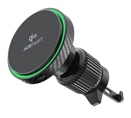 Автотримач з БЗП Acefast D33 Qi2 Magnetic Wireless Charging 15W Black