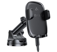 Автотримач з БЗП Acefast D49 Wireless Charging 15W Black