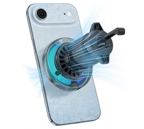 Автотримач з БЗП Acefast D61 Magnetic Wireless Charging 15W Gray