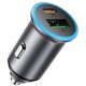 АЗП Acefast B15 PD20W+QC3.0 total 65W (1USB-A/1C) Gray