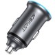 АЗП Acefast B15 PD20W+QC3.0 total 65W (1USB-A/1C) Gray