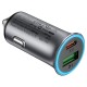 АЗП Acefast B16 PD65W+QC3.0 total 95W (1USB-A/1C) Gray