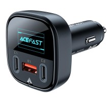 АЗП Acefast B5 PD36W+QC4.0 total 101W (1USB-A/2C) Black