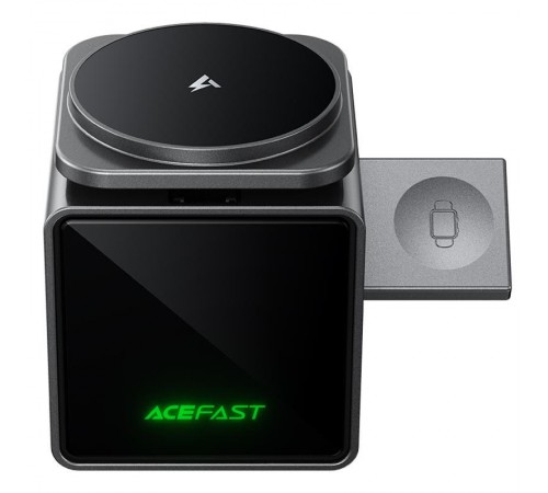 БЗП Acefast E34 desktop 3in1 15W Gray