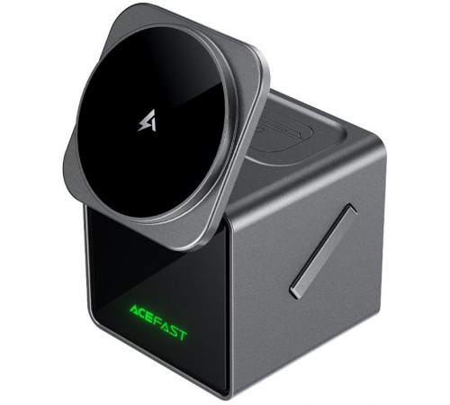 БЗП Acefast E34 desktop 3in1 15W Gray