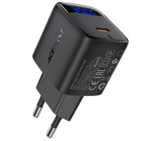 МЗП Acefast A115 PD30W GaN (1USB-C) Black