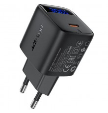 МЗП Acefast A115 PD30W GaN (1USB-C) Black