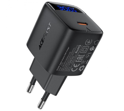 МЗП Acefast A115 PD30W GaN (1USB-C) Black