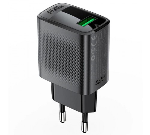 МЗП Acefast A90 QC3.0 18W (1USB-A) Black