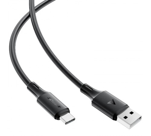 Дата кабель Acefast C17-04 USB to Type-C 3A (1.2m) Black