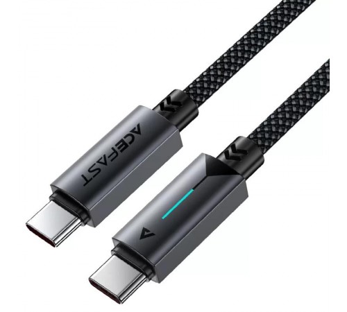 Дата кабель Acefast C19-03 Type-C to Type-C 60W (1.2m) Black