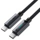 Дата кабель Acefast C19-03 Type-C to Type-C 60W (1.2m) Black