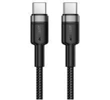 Дата кабель Acefast C22-03 Type-C to Type-C 60W (1.2m) Black