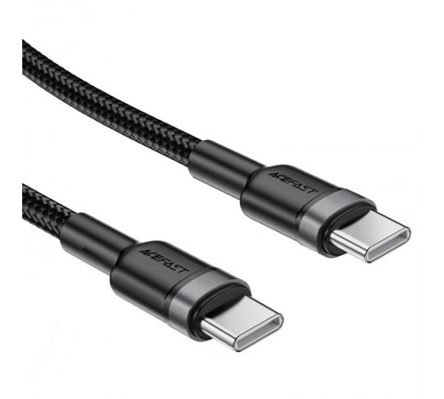 Дата кабель Acefast C22-03 Type-C to Type-C 60W (1.2m) Black