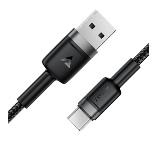 Дата кабель Acefast C22-04 USB to Type-C 60W (1.2m) Black