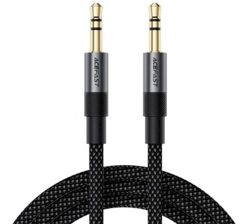 Аудіо кабель Aux Acefast J10 (1m) Black