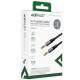 Аудіо кабель Aux Acefast J10 (1m) Black