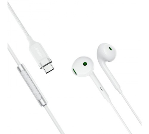 Стерео навушники Acefast L7 Type-C White