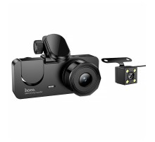 Відеореєстратор Hoco DI63 2-inch display with rear camera (480+480P) Black
