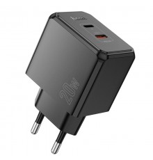 МЗП Hoco CS16A Wish PD20W (1USB-C/1L) Black