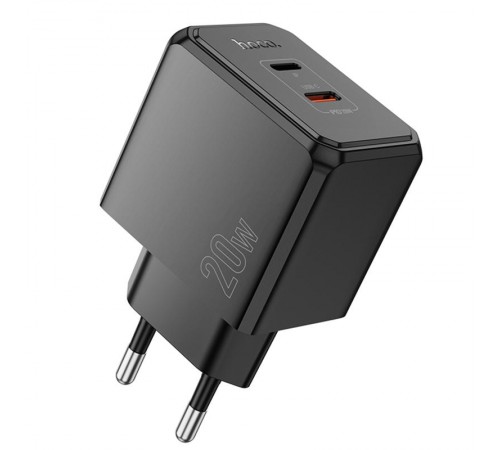 МЗП Hoco CS16A Wish PD20W (1USB-C/1L) Black