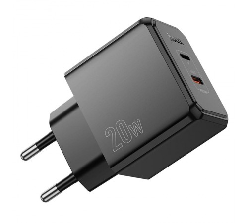 МЗП Hoco CS16A Wish PD20W (1USB-C/1L) Black