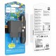 МЗП Hoco CS16A Wish PD20W (1USB-C/1L) + кабель Type-C to Lightning Black