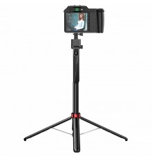 Монопод для селфі Hoco DYY04 трипод + знімний BT пульт Black
