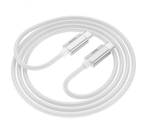 Дата кабель Hoco U134 Primero Type-C to Type-C 240W (1.8m) Gray