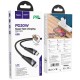Дата кабель Hoco U95 Freeway 4in1 USB/Type-C to Type-C/Lightning 60W (1.2m) Black