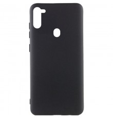Чохол Silicone Cover Ummi Lakshmi (AA) для Samsung Galaxy A11 Чорний / Black