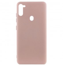 Чохол Silicone Cover Ummi Lakshmi (AA) для Samsung Galaxy A11 Рожевий / Pink Sand