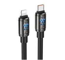 Дата кабель Hoco U143 Joy Type-C to Lightning 27W (1.2m) Black