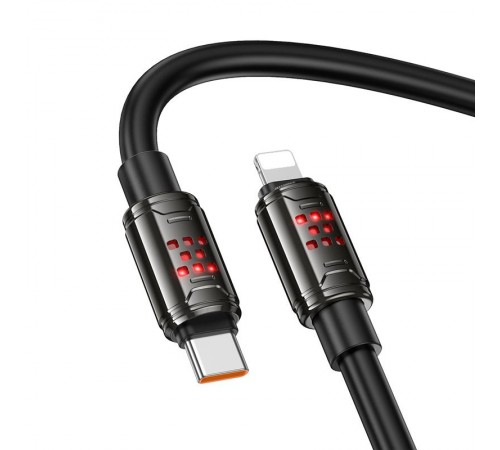 Дата кабель Hoco U143 Joy Type-C to Lightning 27W (1.2m) Black