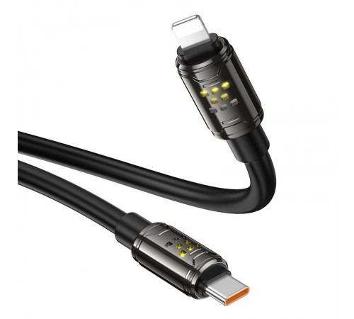 Дата кабель Hoco U143 Joy Type-C to Lightning 27W (1.2m) Black