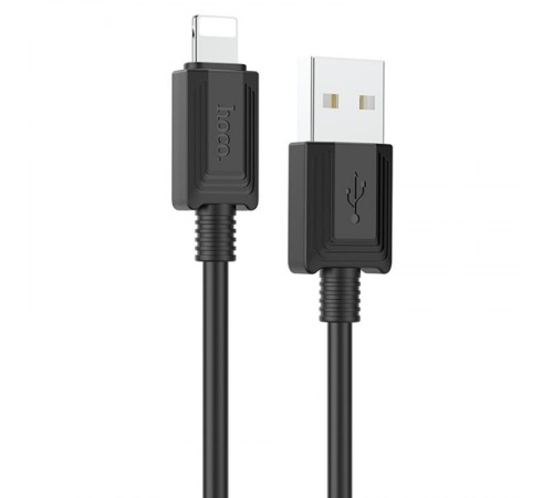 Дата кабель Hoco X73 Ferry USB to Lightning 2.4A (1m) Black