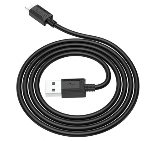 Дата кабель Hoco X73 Ferry USB to Lightning 2.4A (1m) Black
