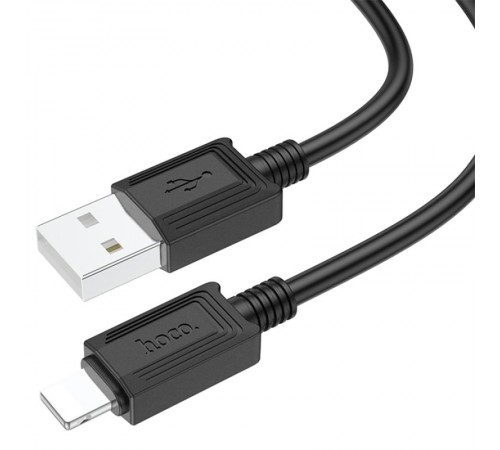 Дата кабель Hoco X73 Ferry USB to Lightning 2.4A (1m) Black