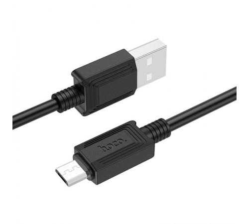 Дата кабель Hoco X73 Ferry USB to MicroUSB 2.4A (1m) Black