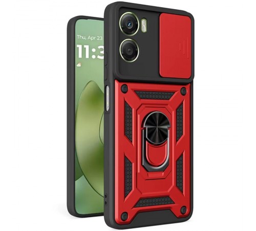 Чохол Ummi Camshield Serge Ring для Motorola Moto G06 / G06 Power Червоний / Red