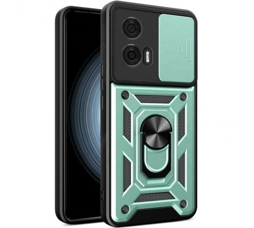 Чохол Ummi Camshield Serge Ring для Motorola Edge 50 Fusion Зелений / Green