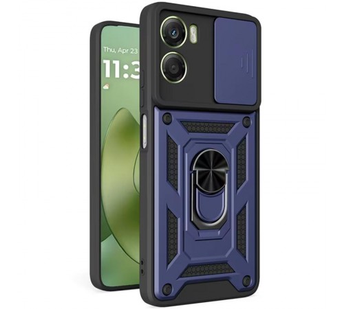 Чохол Ummi Camshield Serge Ring для Motorola Moto G05 / E15 Синій / Navy