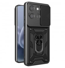 Чохол Ummi Camshield Serge Ring для Motorola Moto G86 Power Чорний / Black