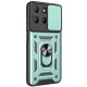 Чохол Ummi Camshield Serge Ring для Motorola Moto G15 4G Зелений / Green
