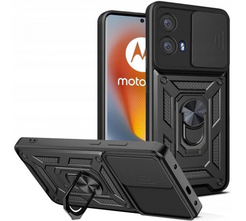 Чохол Ummi Camshield Serge Ring для Motorola Moto G24 / G04 Чорний / Black